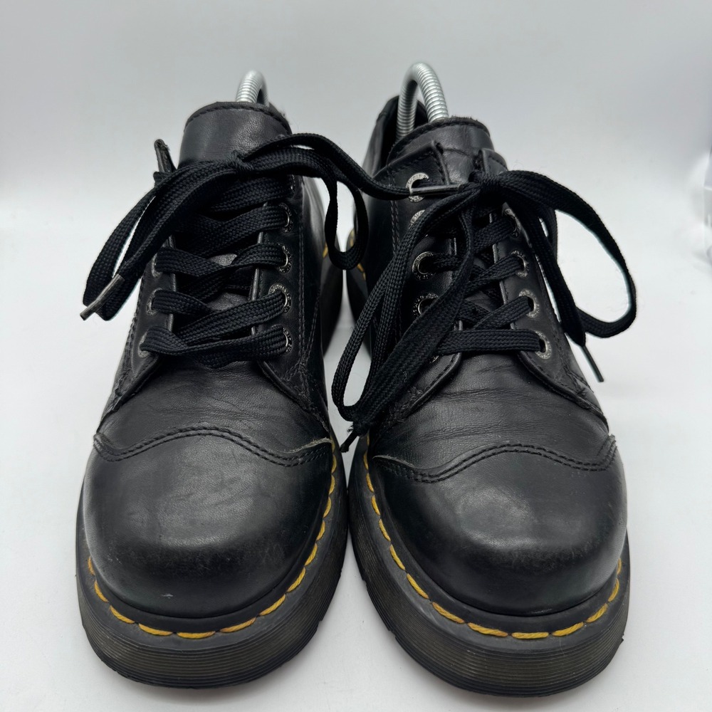 Dr. Doc Martens Black Chunky Y2K Platform Oxfords 8651 Womens 9 US 7 UK - Picture 2 of 6